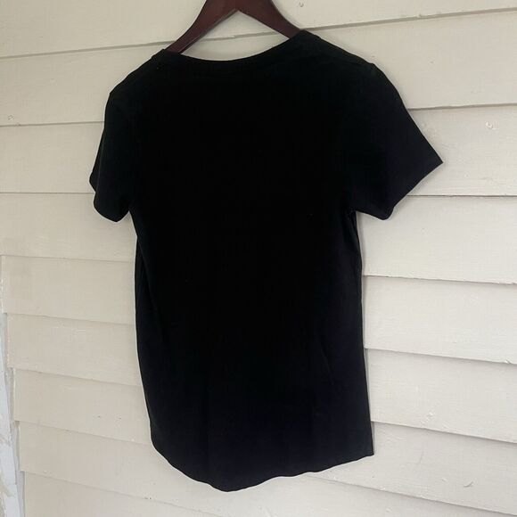 PAUL SIMON Official Bling Apparel Crewneck Cotton T Shirt, Black/silver- Size S - Picture 4 of 4